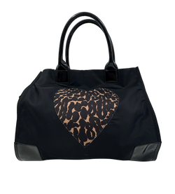 Tote Nylin, Negro, Corazon, 2*